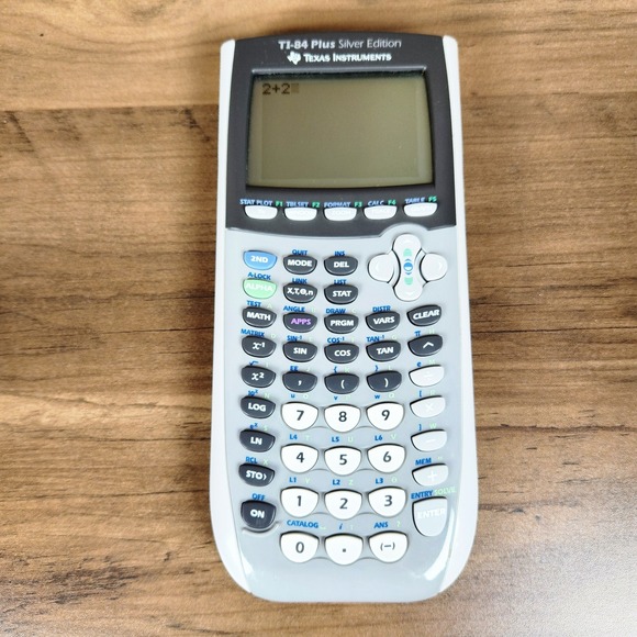 Texas Instruments Other - Texas Instruments TI-84 Plus Silver Edition Graphing Calculator Gray No Cover